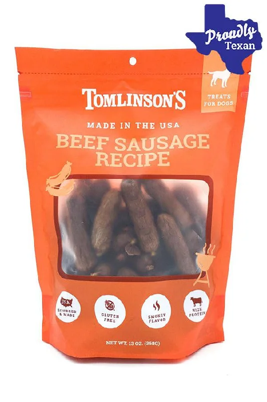 Tomlinson's Beef Sausages Dog Treats