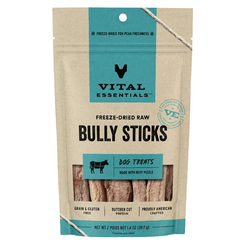 Freeze Dried Dog Treat - Bully Sticks - 1.4 oz