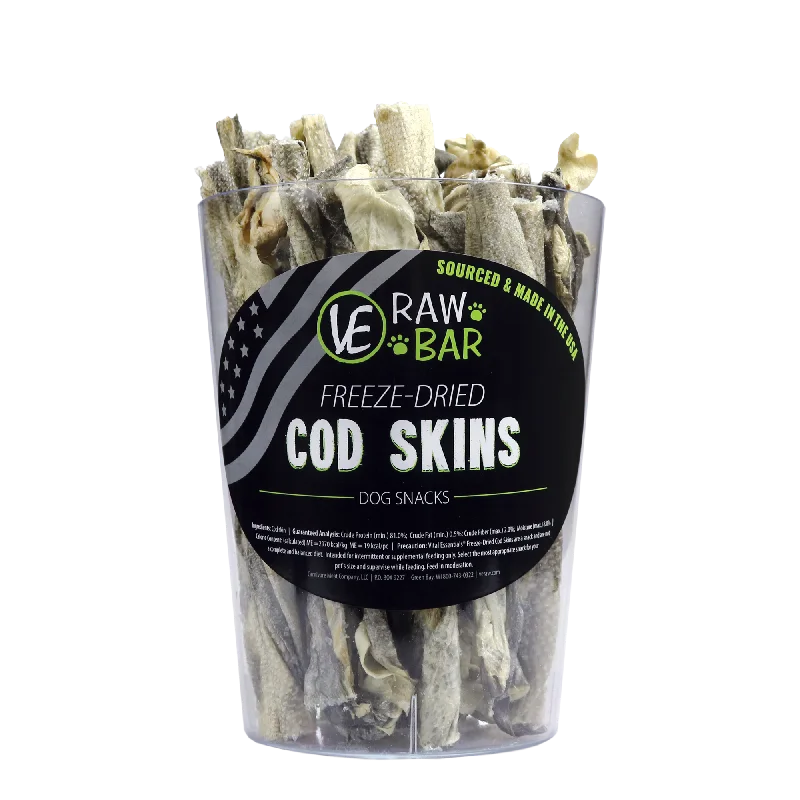 Vital Essentials Single Freeze-Dried Cod Small Skin