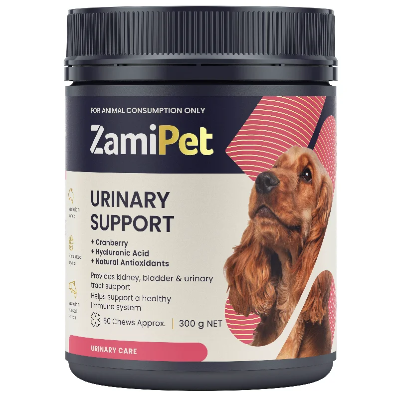 ZamiPet Urinary Support Chews for Dogs 300g 60 Pack