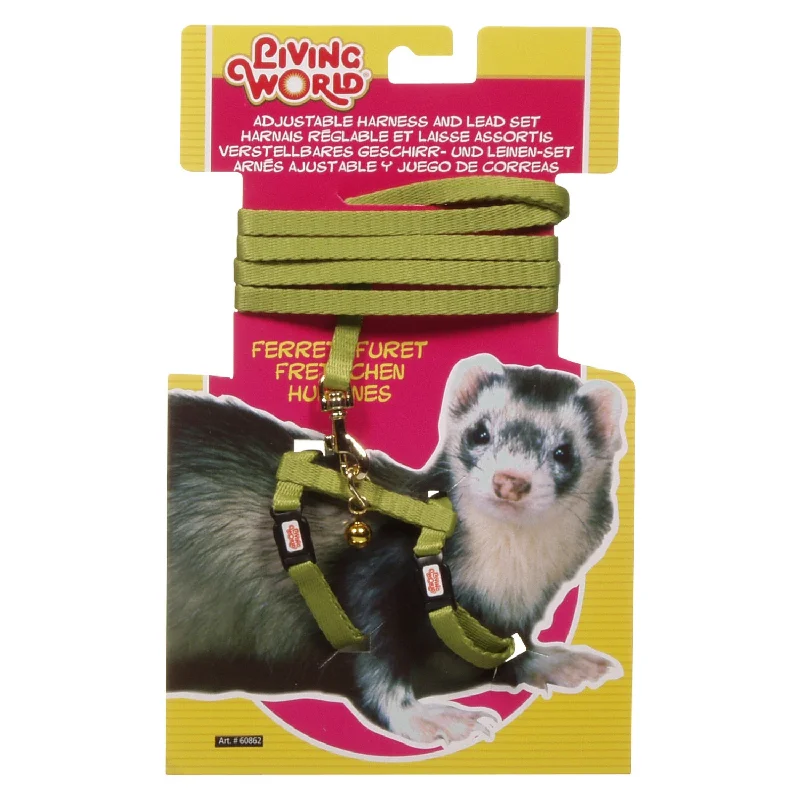 Adjustable Harness and Lead Set For Ferrets - 1.2 m (4 ft)