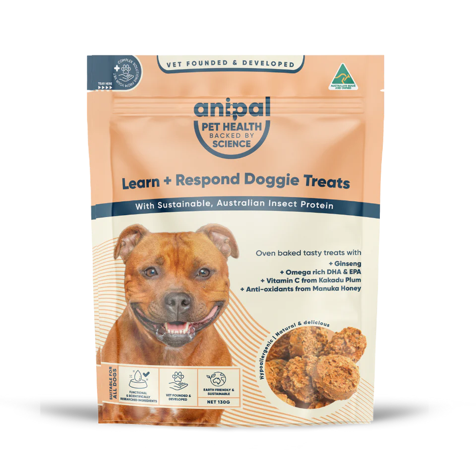 Anipal Learn and Respond Dog Treats 130g