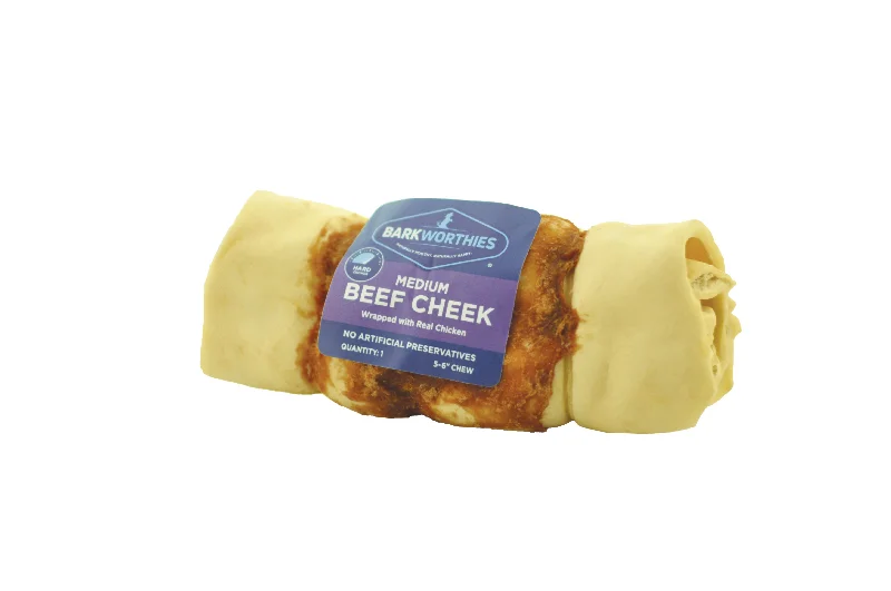 Barkworthies Medium Beef Cheek Wrapped with Chicken