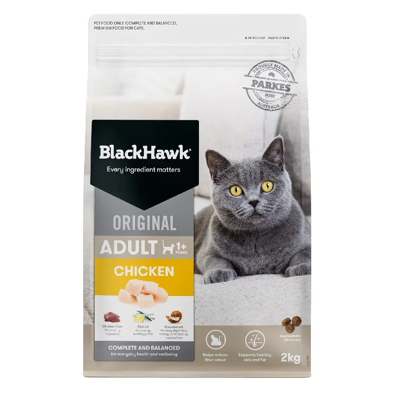 Black Hawk Chicken Cat Dry Food 2kg