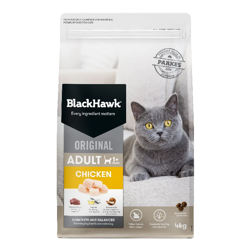 Black Hawk Chicken Cat Dry Food 4kg