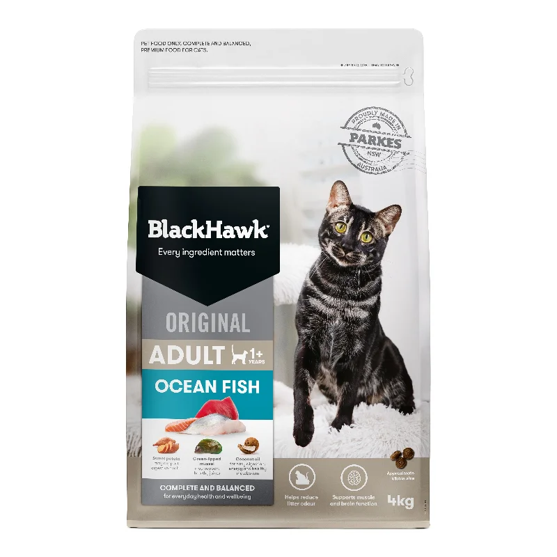 Black Hawk Ocean Fish Cat Dry Food 4kg