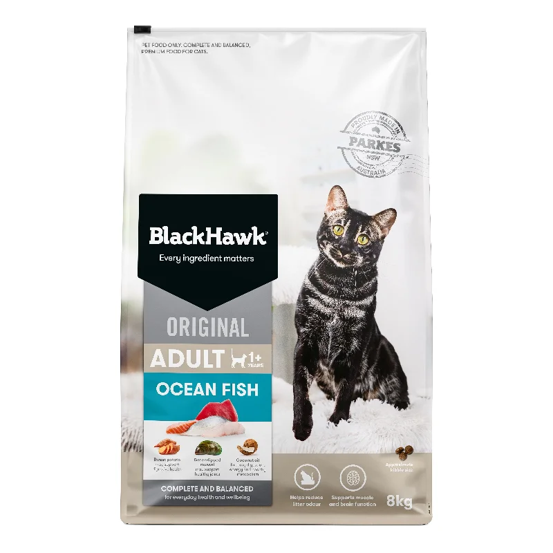 Black Hawk Ocean Fish Cat Dry Food 8kg