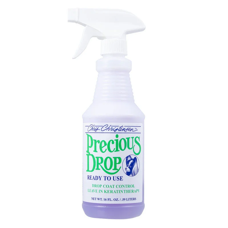 Chris Christensen Precious Drop Leave in Keratin Therapy Spray for Dogs, 16oz