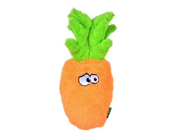 Cycle Dog USA Duraplush Pineapple Plush Dog Toy, Orange