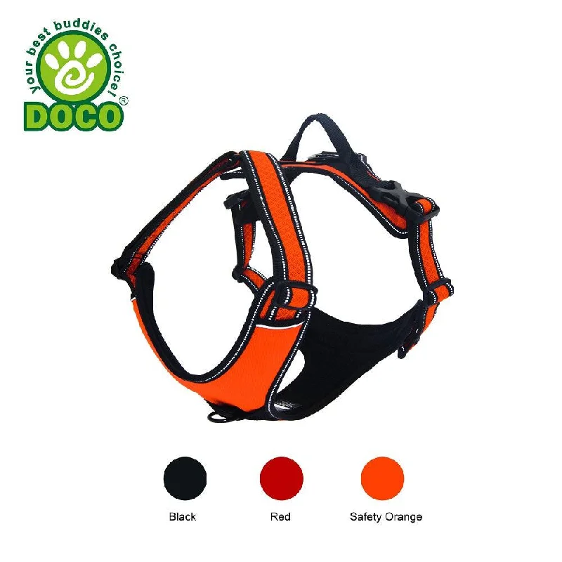 DOCO®VERTEX FRONT RANGE DOG HARNESS - 3M Reflective