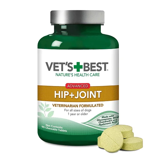 Dog Hip & Joint Supplement - Level 3 Advanced Hip & Joint Tablets - 90 cts