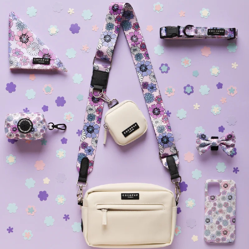 Dog Walking Bag Bundle - Pastel Flowers