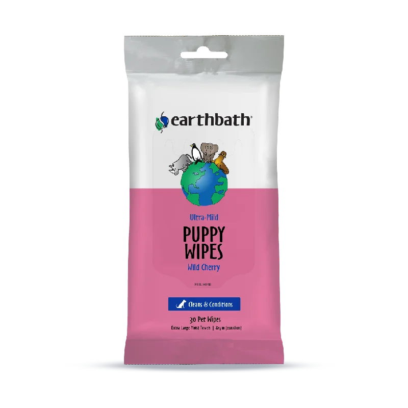 Earthbath Ultra Mild Puppy Wipes - 30 count