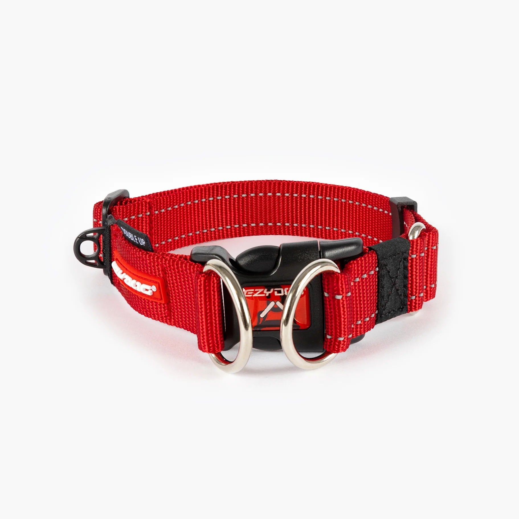 EzyDog Double Up Dog Collar Red Extra Large