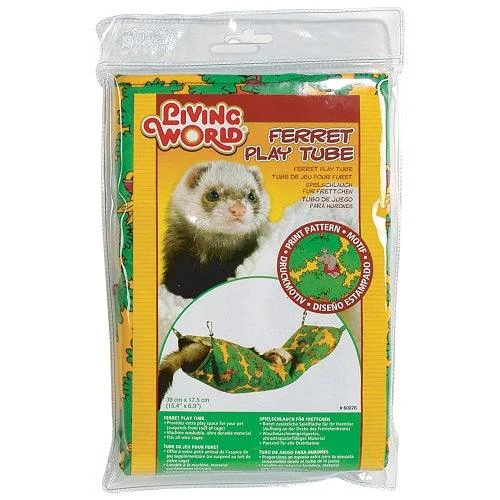 Ferret Play Tube - Green - 39 x 17.5 cm