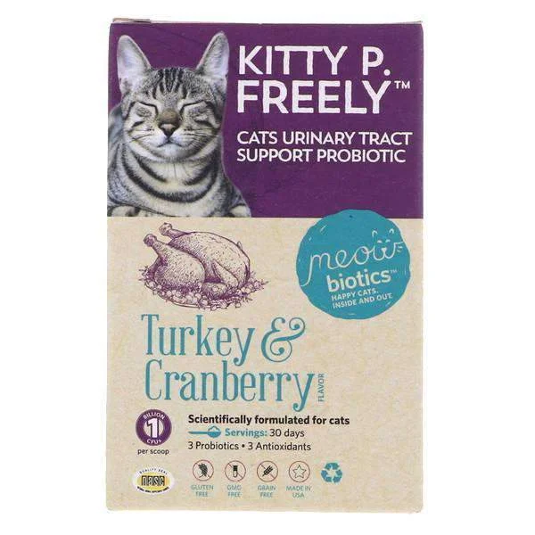 Meowbiotics Kitty P. Freely - Urinary Tract Support for Cats