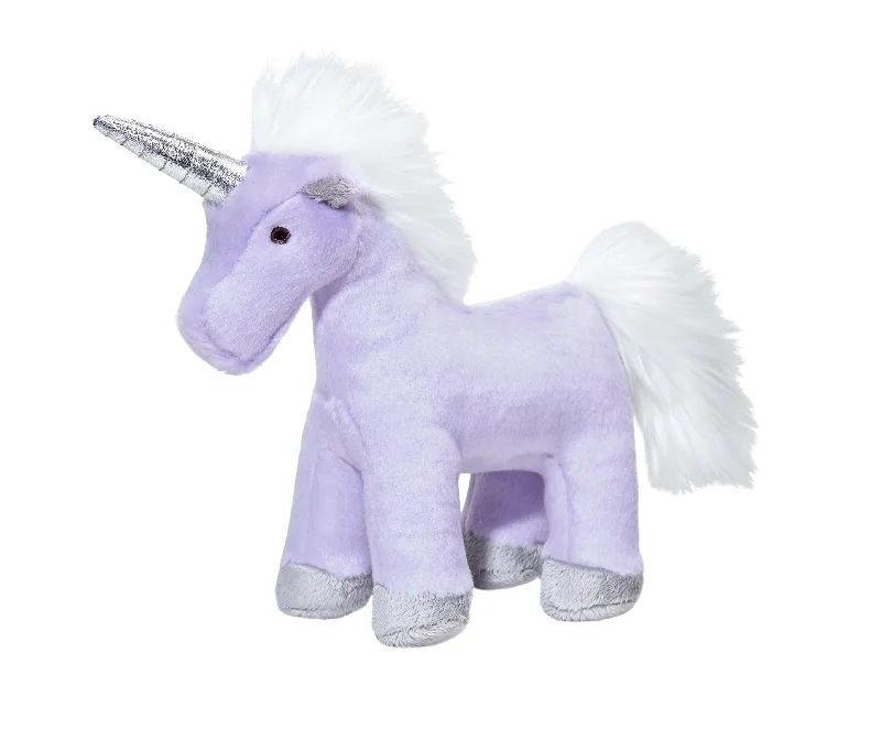 Fluff & Tuff Violet Unicorn Plush Dog Toy