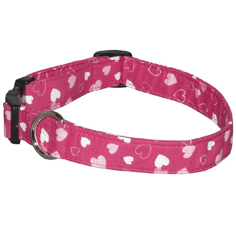 Heart Kisses Dog Collar