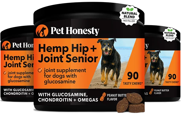 Hemp Hip + Joint Health Senior 3-Pack (Peanut Butter Flavor)