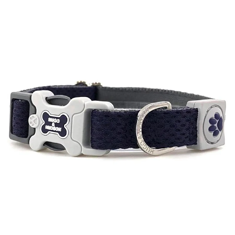 Hugo & Hudson Navy Mesh Collar