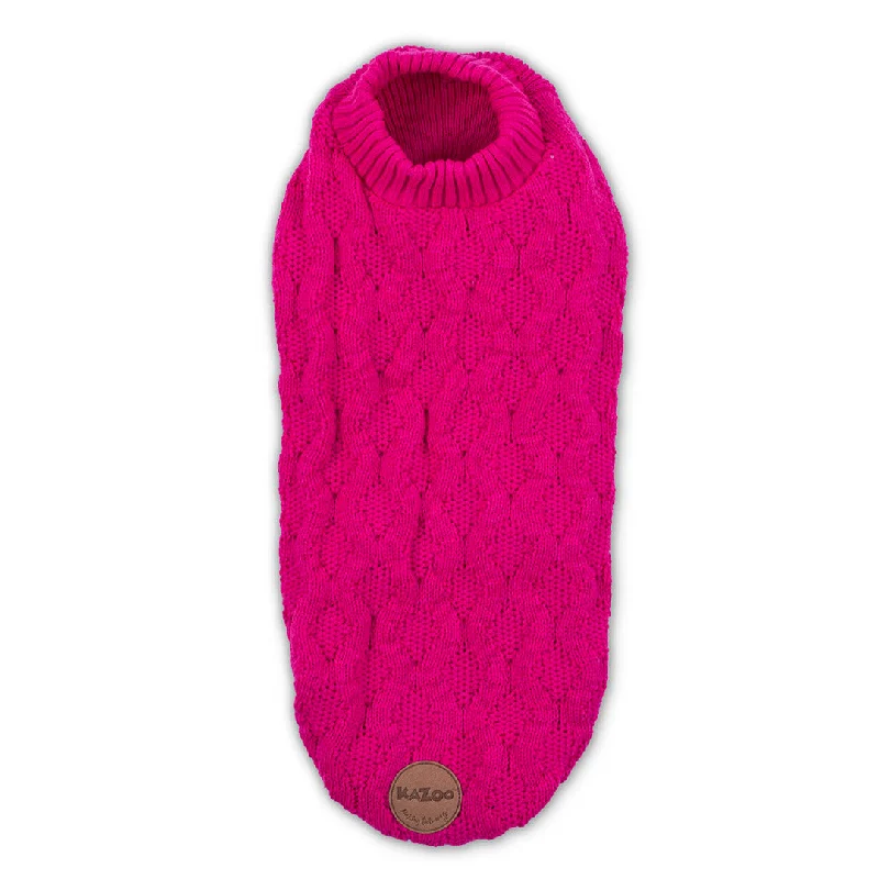 Kazoo Apparel Knit Raspberry Jumper Pink Small 40cm ***