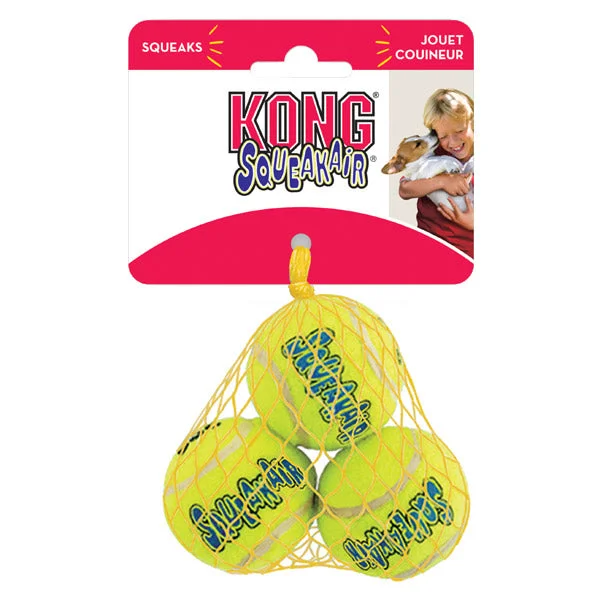 Kong Squeaker Ball-3 pack : XS