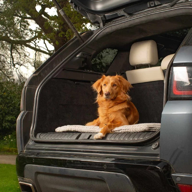 Travel Mat in Light Grey Essentials Plush by Lords & Labradors