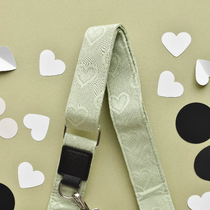 Luxe Bag Strap - Sage Heart