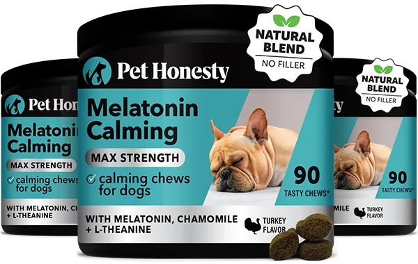 Melatonin Calming Max Strength 3-Pack (Turkey Flavor)