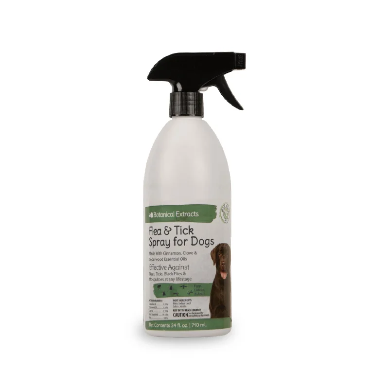 Natural Flea & Tick Spray, 24 oz