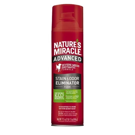 Natures Miracle Advanced Stain And Odor Remover Foam For Dogs