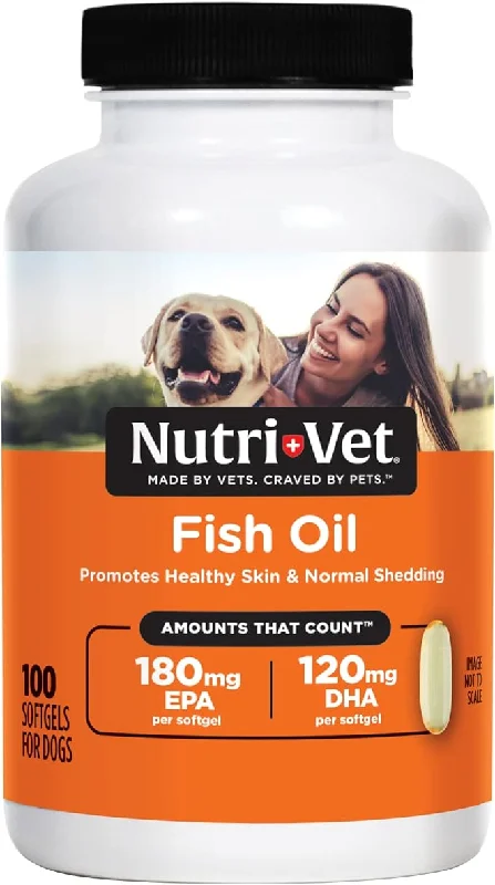 Nutri-Vet Fish Oil Soft Gels