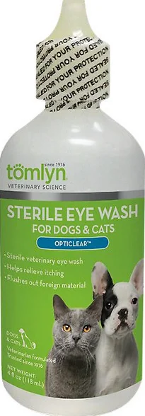 Opticlear Cat and Dog Sterile Eye Wash