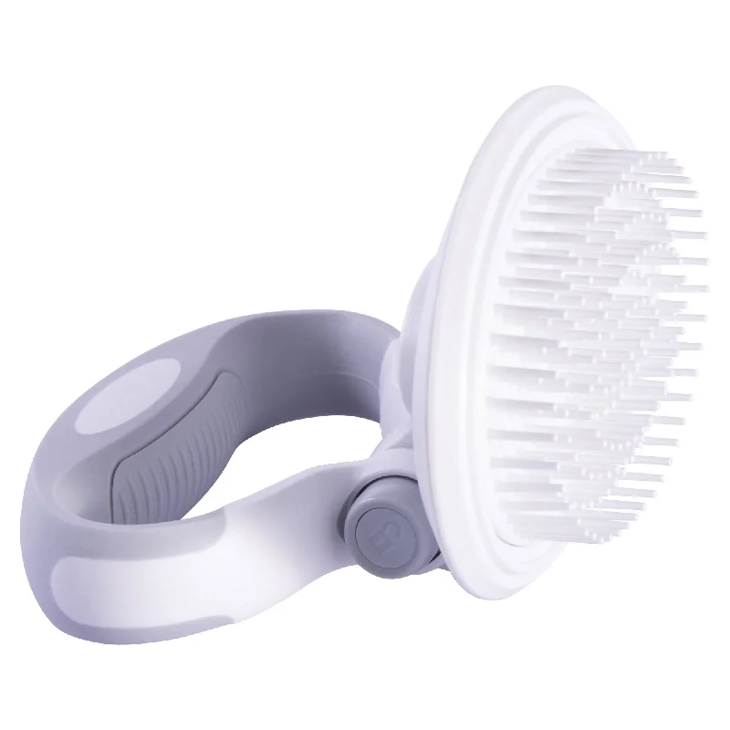 Pet Life® Gyrater Silicone Massage Brush