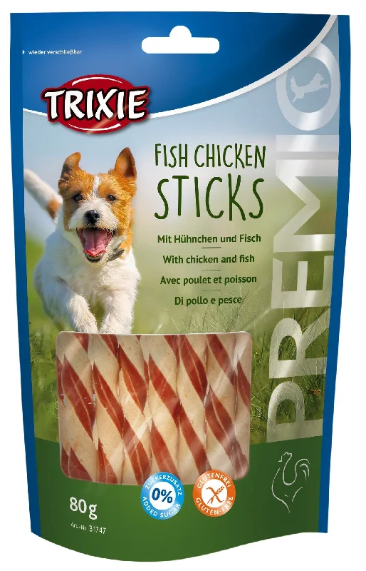 PREMIO Fish Chicken Sticks, 80g