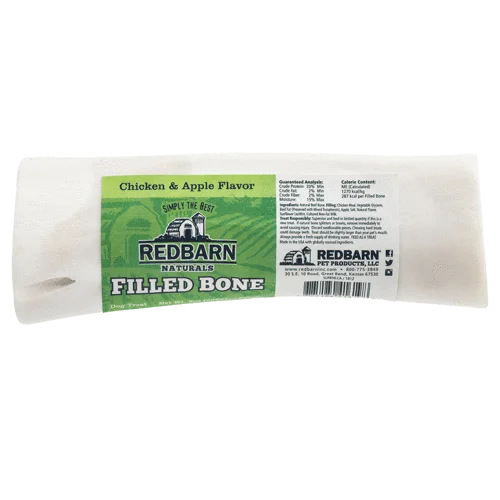 Redbarn Natural Filled Chicken & Apple Flavor Dog Chew