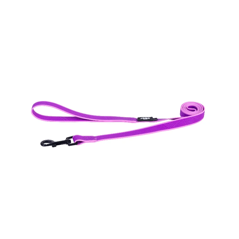 Rogz Classic Amphibian Purple Dog Lead Large