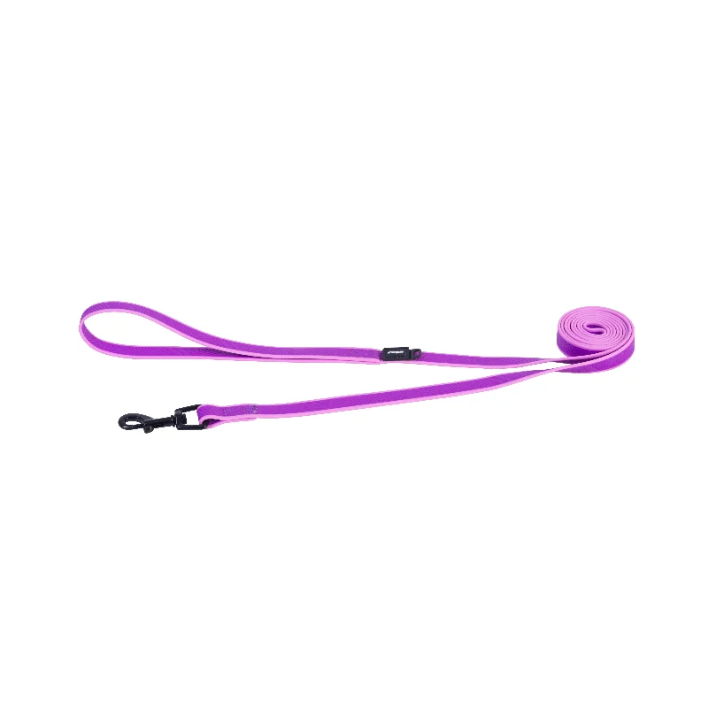 Rogz Classic Amphibian Purple Dog Lead Medium