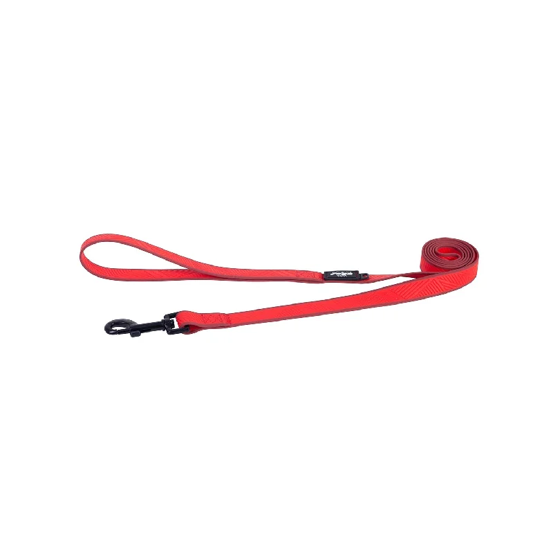 Rogz Classic Amphibian Red Dog Lead Large