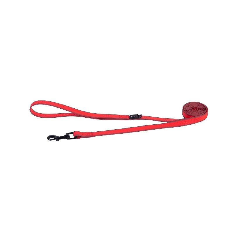 Rogz Classic Amphibian Red Dog Lead Medium