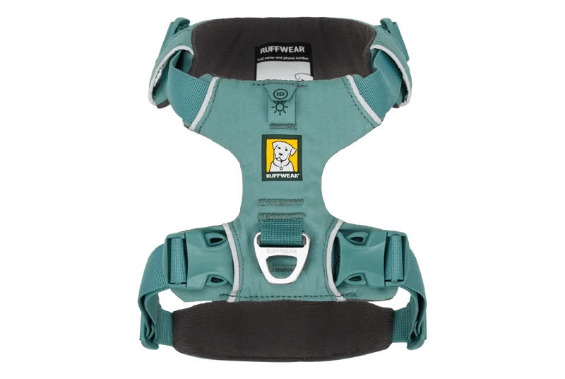 Ruffwear Front Range Dog Harness in River Rock Green