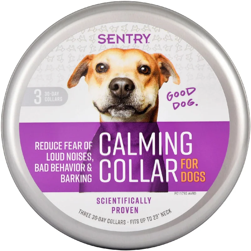 SENTRY Calming Collars for Dogs, 3 Pack