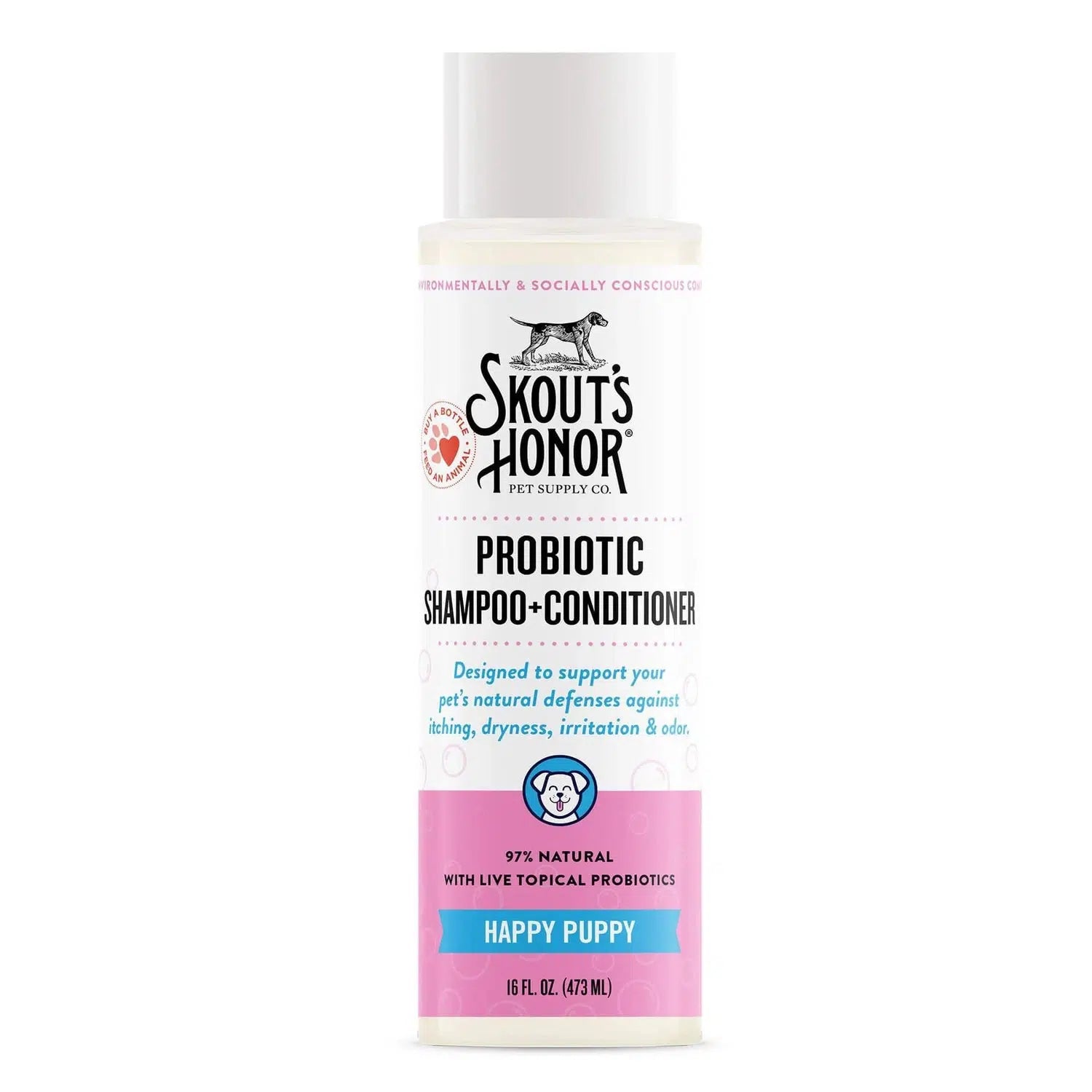 Skout's Honor Probiotic Happy Puppy Shampoo + Conditioner