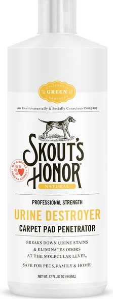 Skouts Honor Urine Destroyer Carpet Pad Penetrator 32 oz.