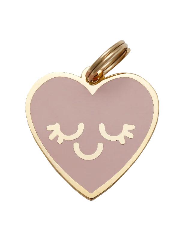 Smiling Heart Pet ID Tag