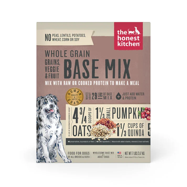 The Honest Kitchen Whole Grain Veggie & Fruit Base Mix Dehydrated Dog Food