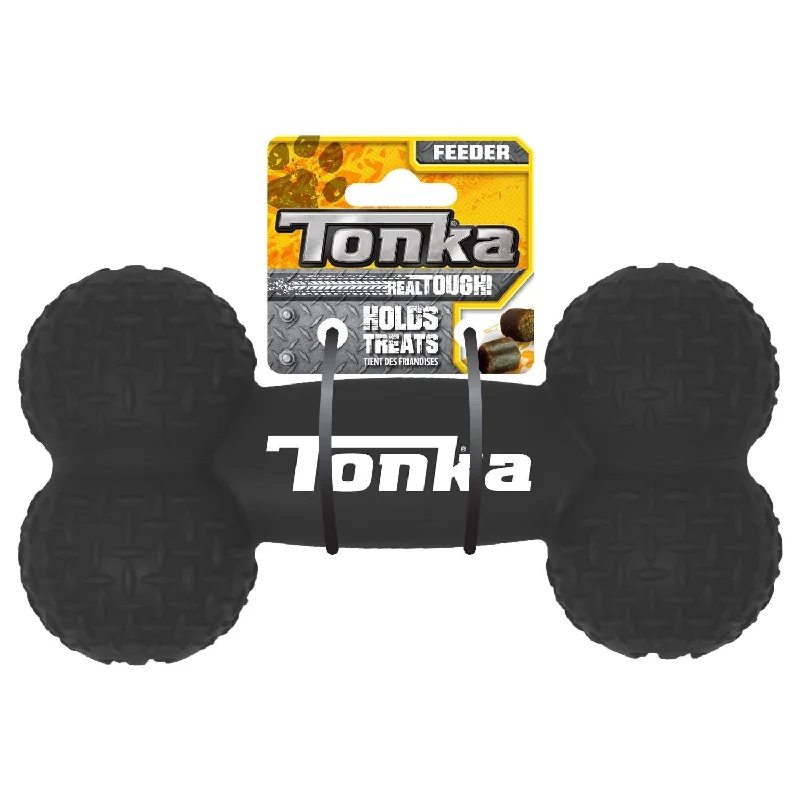 Tonka Diamond Plate Feeder Bone Dog Toy*