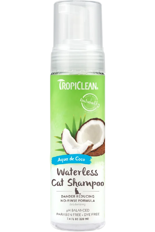 Tropiclean Dander Reducing Waterless Shampoo For Cats