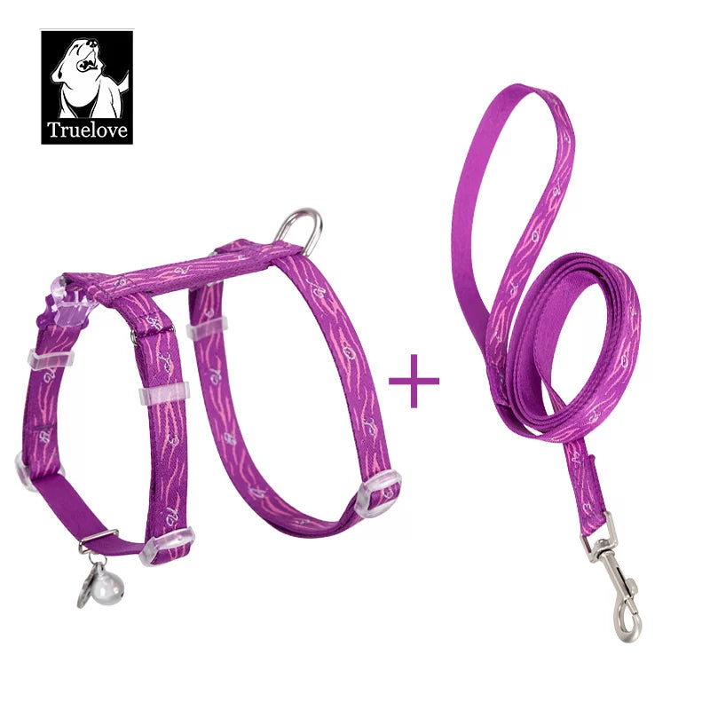 TrueLove Cat Harness and Leash Set TLH3912