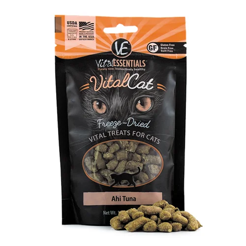 Vital Essentials Freeze Dried Ahi Tuna Treats for Cats